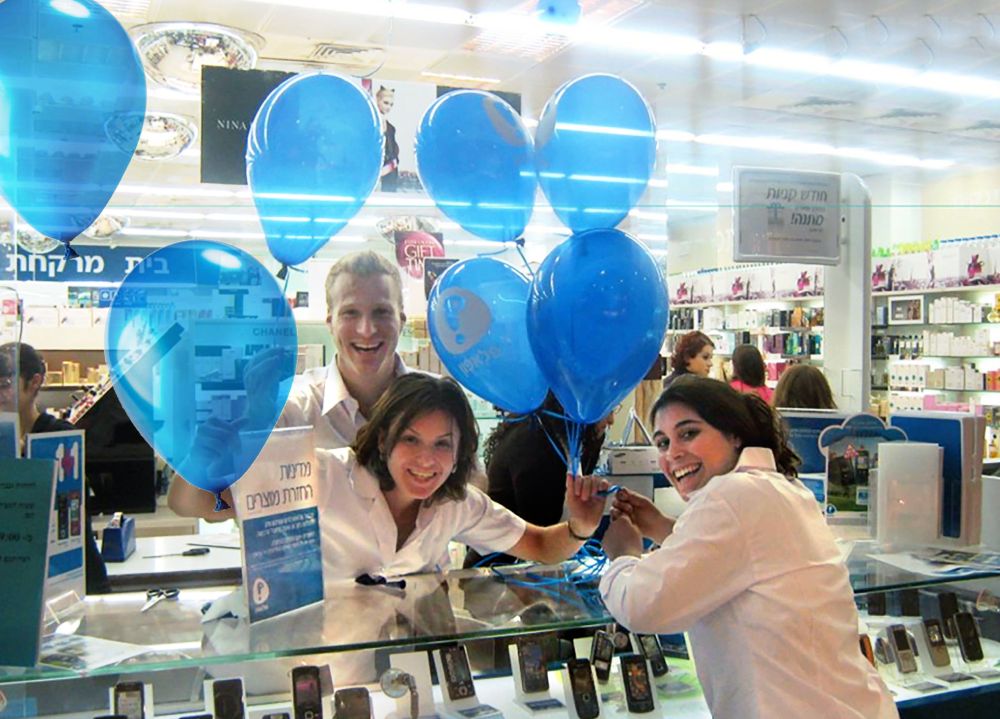 פלאפון: 'ציידים' ברחבי הקניונים